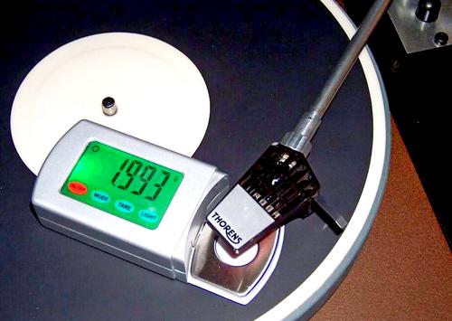 stylus tracking force
